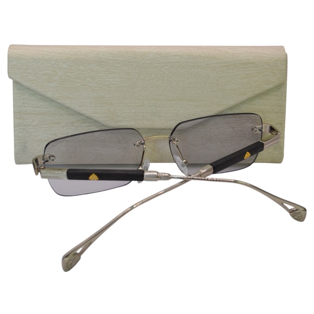 Maybach Rimless Glasses | Transitions + Blue Blocker | Used – Like New | No Box - Picture 9 of 15